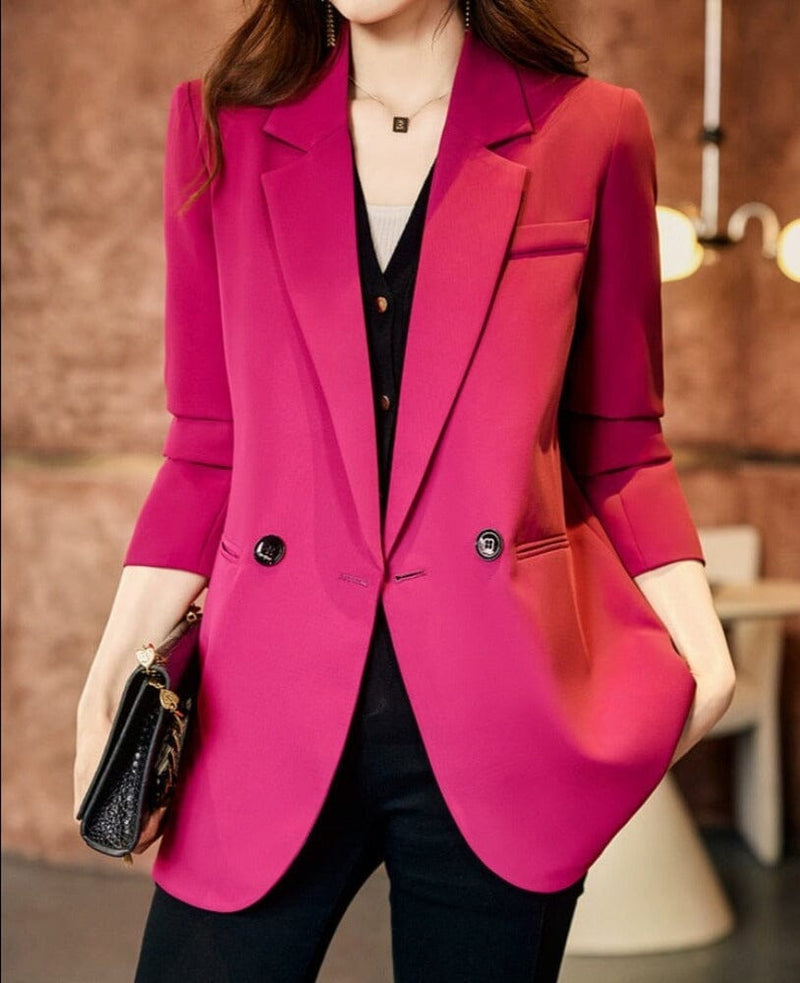 Blazer Feminino Alongado Mity Slim