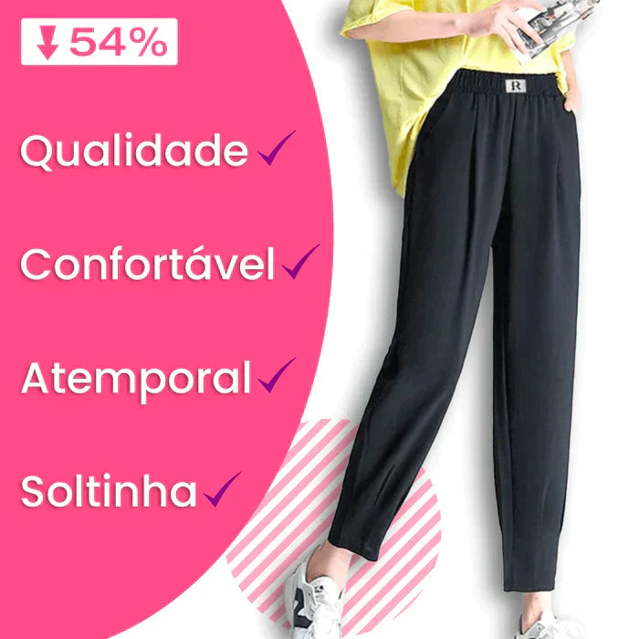 Calça Monabelle - A Mais Soltinha e Fresca do Mercado