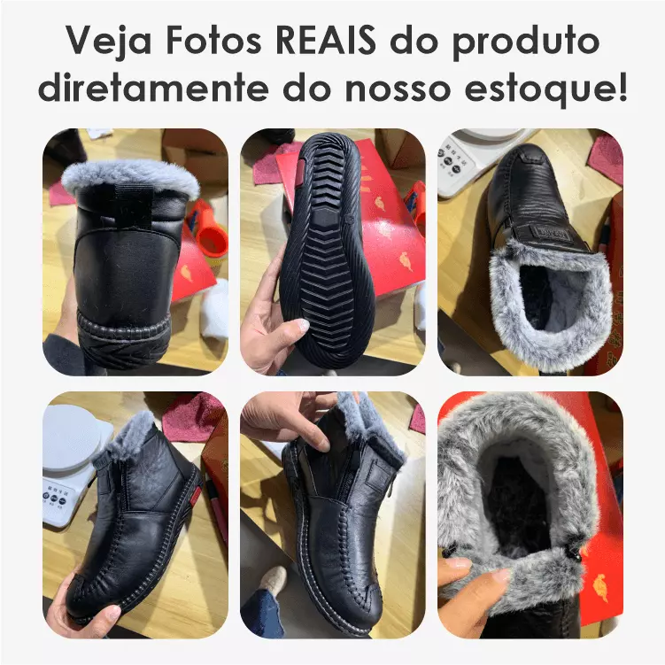 Bota de Inverno Ortopédica HotConfort