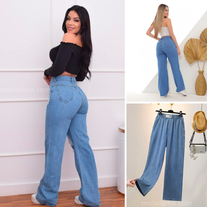 Calça Jeans UltraFlex - com FRETE GRÁTIS